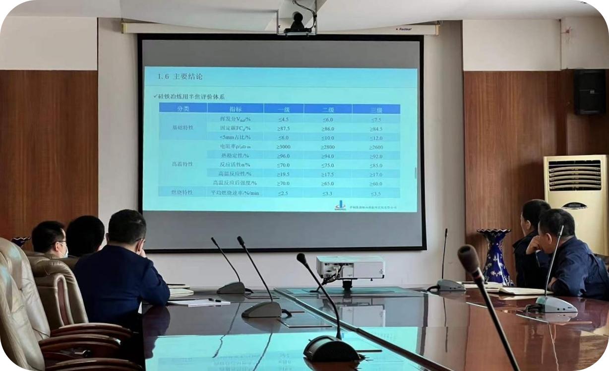 中钢热能院召开“硅铁冶炼专用焦评价方法”技术论证会